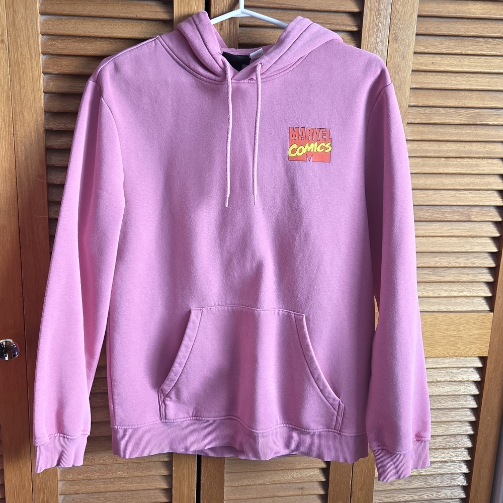 H&M Pink Marvel Hoodie
